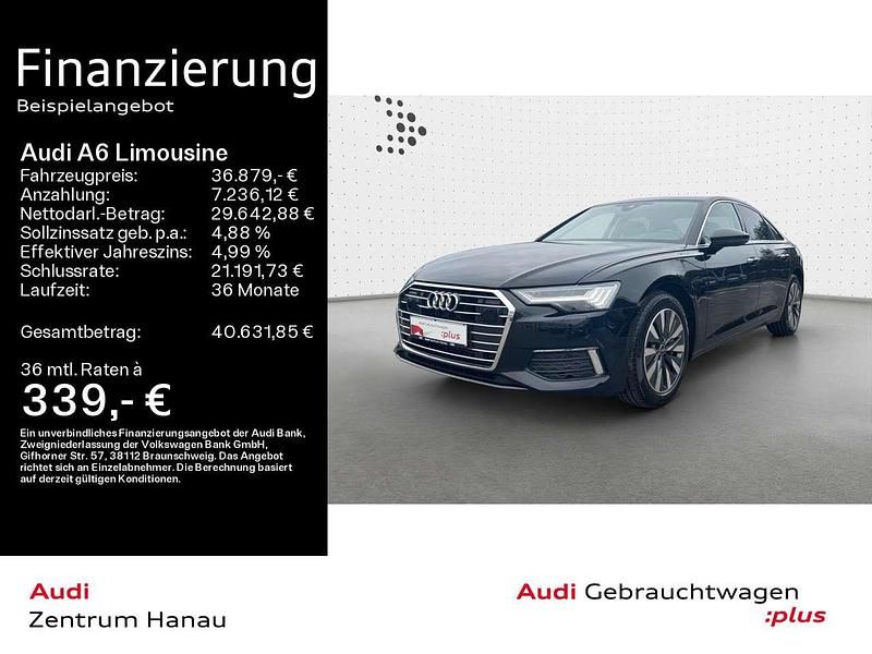 Gebraucht Audi A6 Design 299 PS (219 kW) 2022 Brillantschwarz Limousine