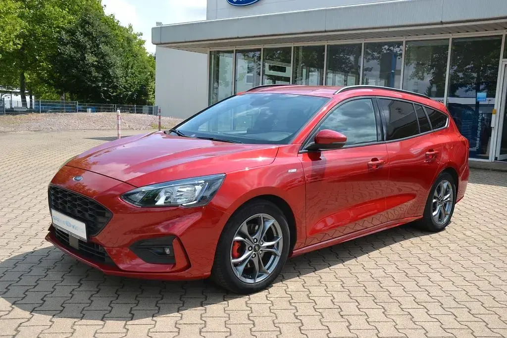Gebraucht Ford Focus ST-Line X 150 PS (110 kW) 2021 Rot Limousine