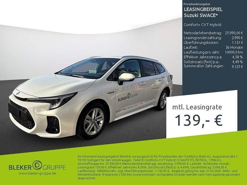 Weiß Gebraucht 2025 Suzuki Swace Comfort+ Kombi | 25.990 € (Guter Preis) - Bild 1/3