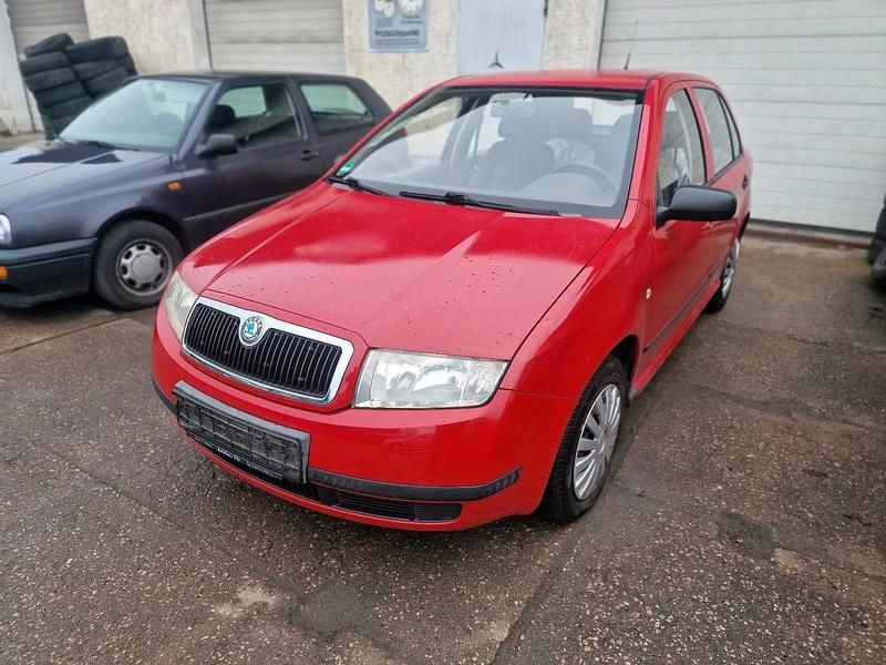 Gebraucht Skoda Fabia 68 PS (50 kW) 2003 Rot Kleinwagen
