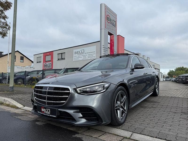 Grau Gebraucht 2022 Mercedes S400 AMG line Limousine | 75.800 € (Fairer Preis) - Bild 1/4
