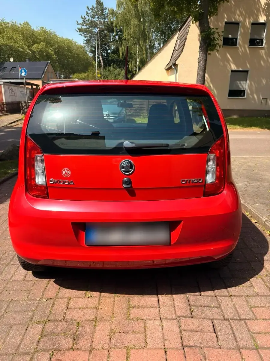 Gebraucht Skoda Citigo 60 PS (44 kW) 2015 Rot Kleinwagen