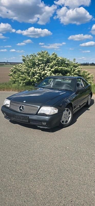 Schwarz Gebraucht 1992 Mercedes SL500 Cabrio | 11.800 € - Bild 1/4