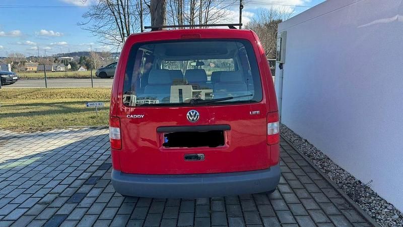 Gebraucht VW Caddy Life 80 PS (58 kW) 2009 Rot Van / Kleinbus