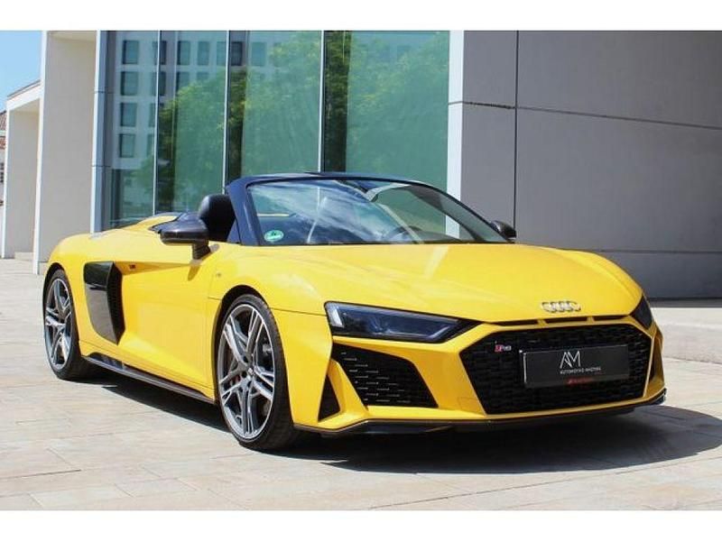 Vegasgelb Gebraucht 2019 Audi R8 Spyder Performance Cabrio | 128.850 € (Fairer Preis) - Bild 1/4