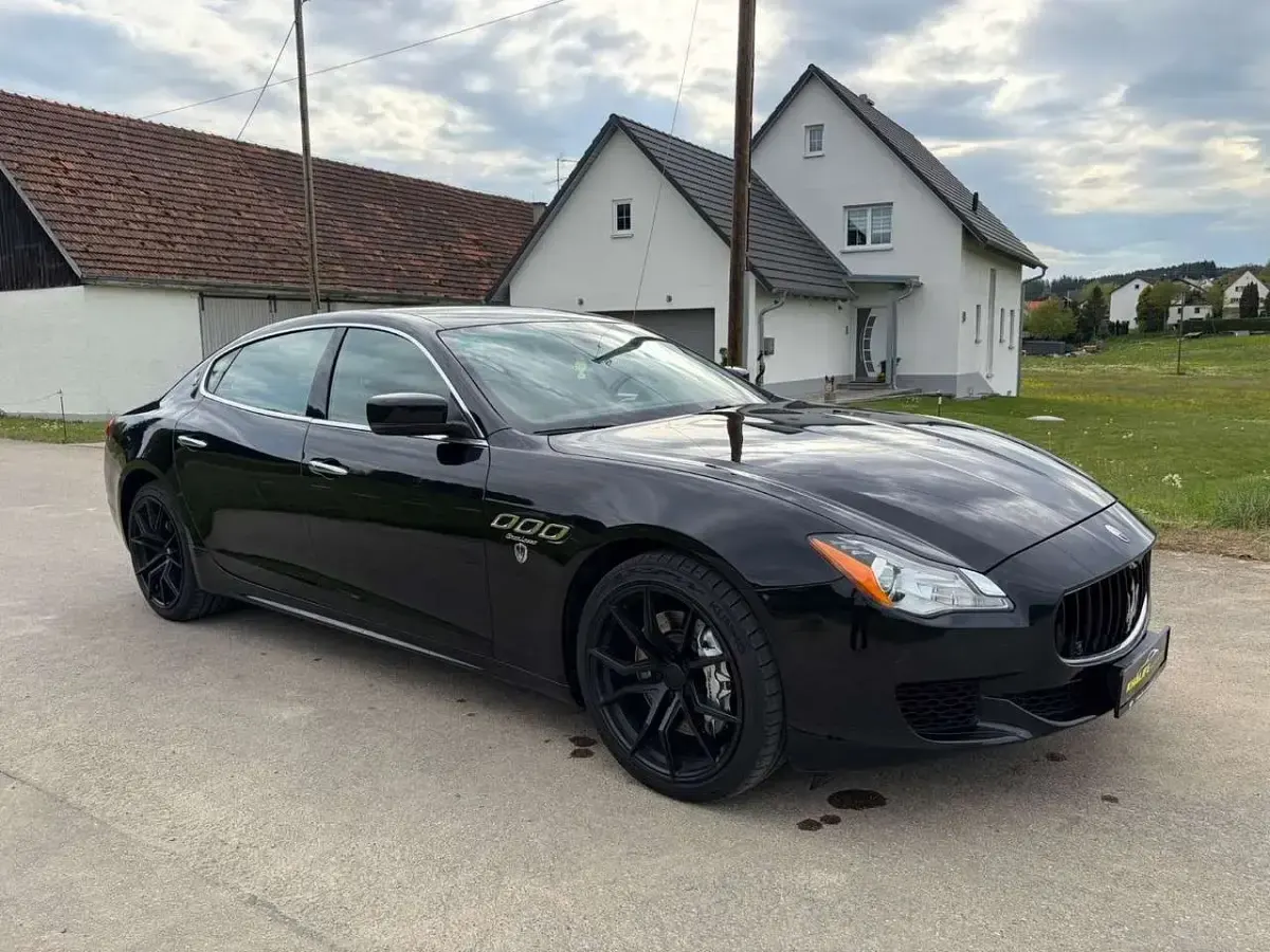 Gebraucht Maserati Quattroporte 411 PS (302 kW) 2016 Schwarz Limousine