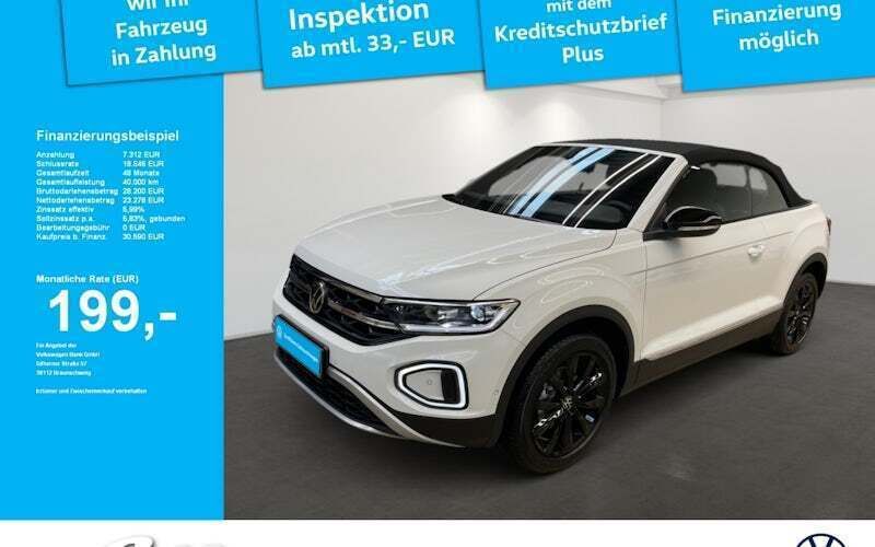 Weiß Neu 2024 VW T-Roc Style SUV | 30.590 € - Bild 1/4