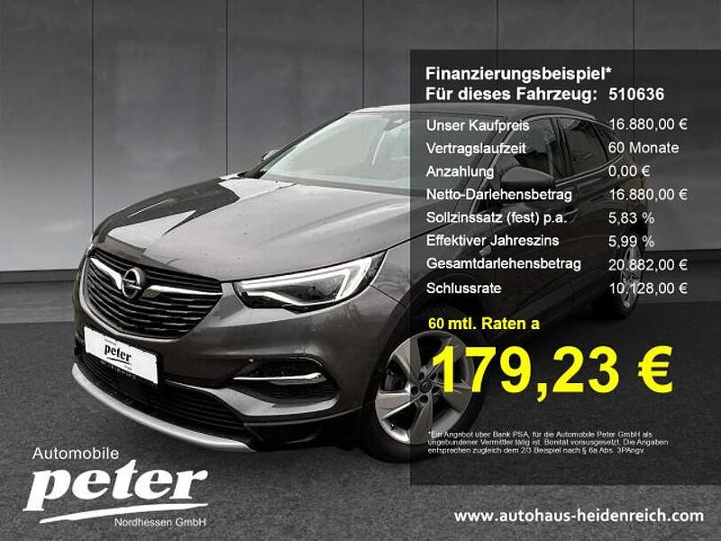 Grau Gebraucht 2020 Opel Grandland X Innovation SUV | 16.880 € (Guter Preis) - Bild 1/4