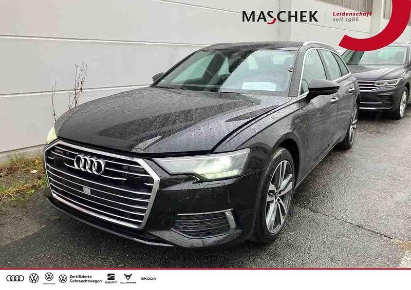 Mythosschwarz metallic Gebraucht 2022 Audi A6 Ambiente Kombi | 34.640 € (Superpreis) - Bild 1/4