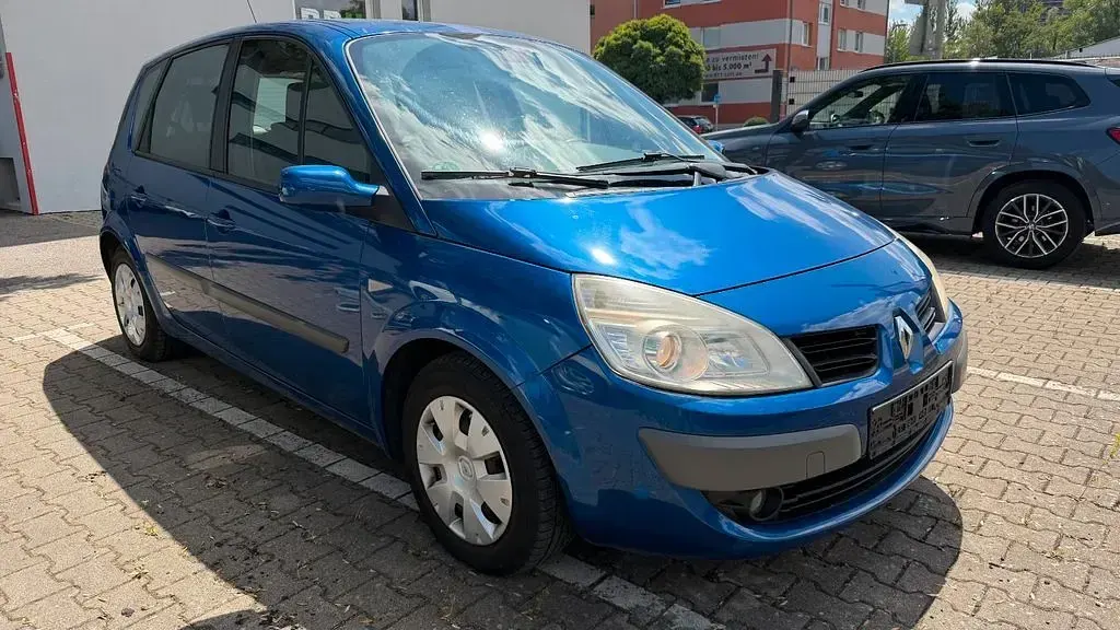 Gebraucht Renault Scénic Avantage 111 PS (81 kW) 2007 Blau Van / Kleinbus