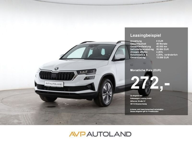 Weiß Gebraucht 2024 Skoda Karoq Ambition SUV | 26.664 € (Superpreis) - Bild 1/4
