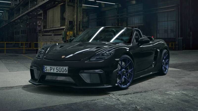 Schwarz Neu 2025 Porsche 718 Spyder | 177.800 € - Bild 1/4