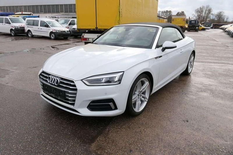 Weiß Gebraucht 2019 Audi A5 Cabriolet S-Line Cabrio | 23.900 € (Superpreis) - Bild 1/4