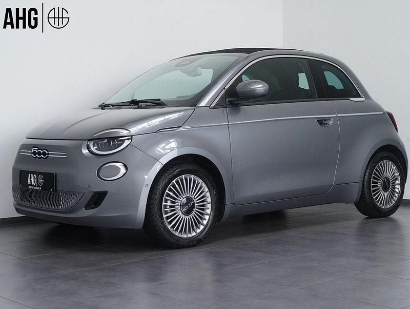 Grau Gebraucht 2023 Fiat 500e Cabrio | 18.980 € (Superpreis) - Bild 1/4
