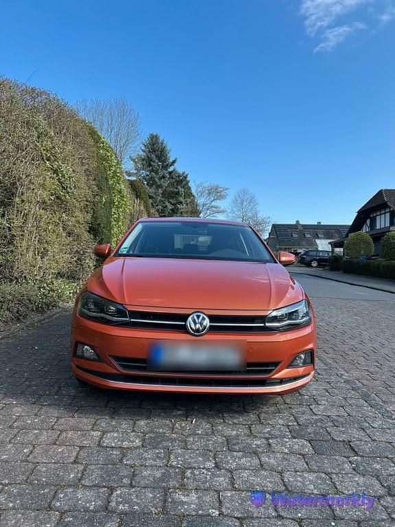 Gebraucht VW Polo Highline 95 PS (69 kW) 2020 Orange Kleinwagen