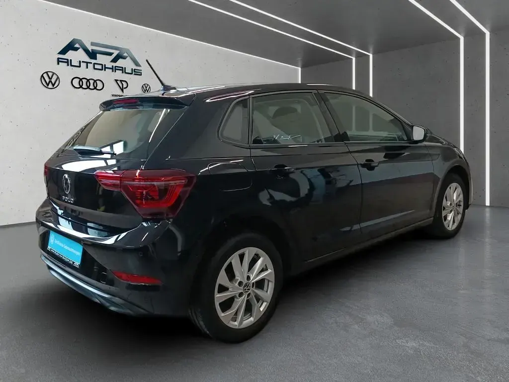 Gebraucht VW Polo Style 95 PS (69 kW) 2022 Schwarz Kleinwagen