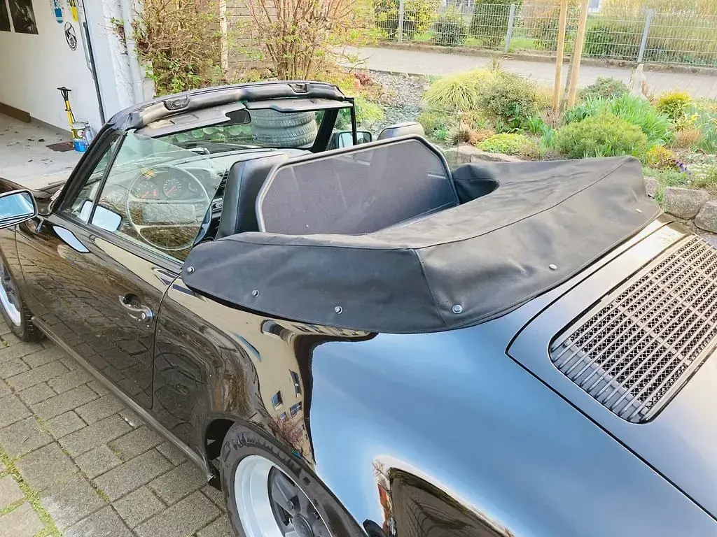 Gebraucht Porsche 964 218 PS (160 kW) 1989 Schwarz Cabrio