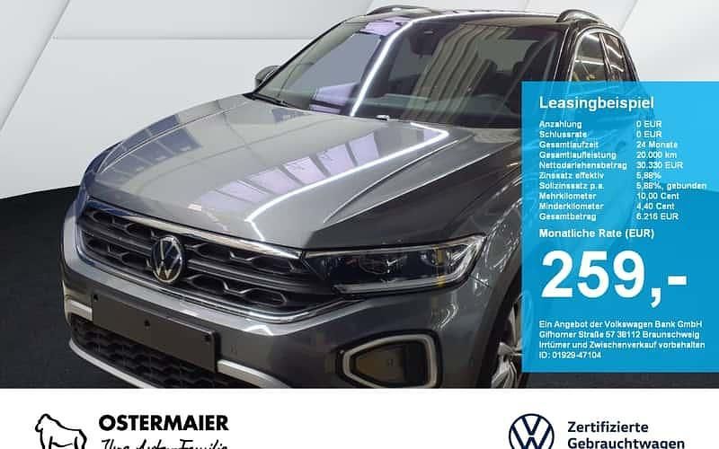 Grau Gebraucht 2025 VW T-Roc Goal SUV | 30.330 € (Guter Preis) - Bild 1/4