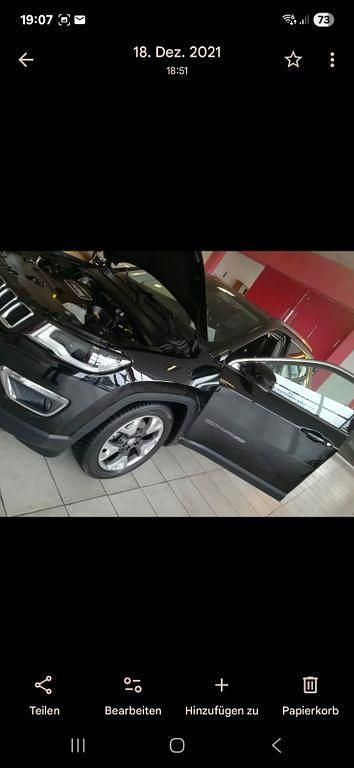 Gebraucht Jeep Compass Limited 140 PS (102 kW) 2017 Schwarz SUV