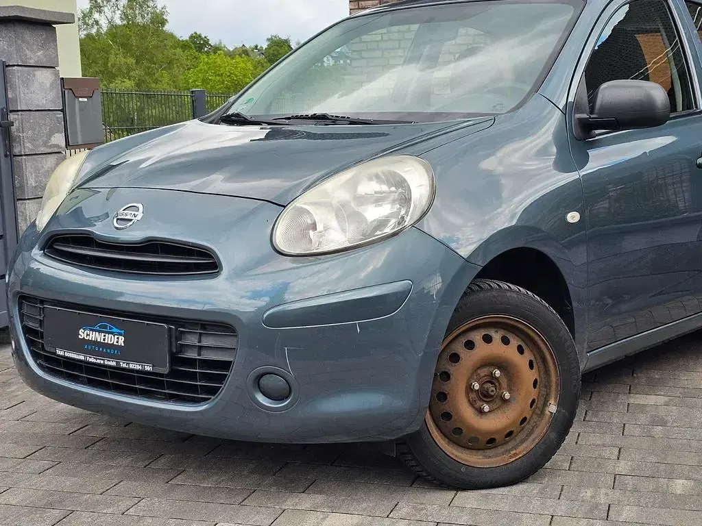Gebraucht Nissan Micra Visia 80 PS (58 kW) 2011 Grau Kleinwagen