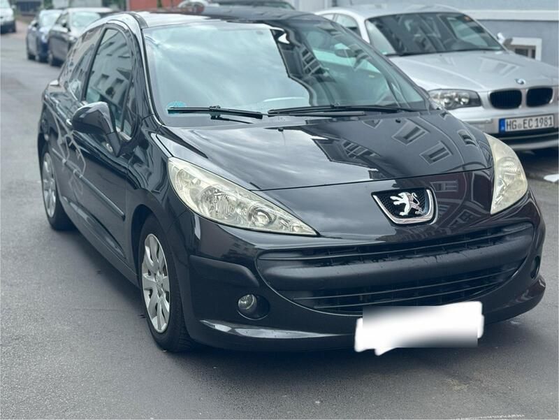 Schwarz Gebraucht 2006 Peugeot 207 Kleinwagen | 800 € (Guter Preis) - Bild 1/4