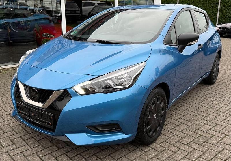 Blau Gebraucht 2019 Nissan Micra Visia+ Kleinwagen | 8.990 € (Fairer Preis) - Bild 1/4