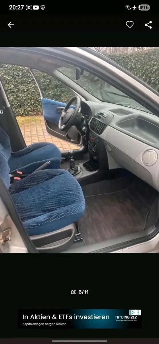 Gebraucht Fiat Punto 2000 Silber Kleinwagen