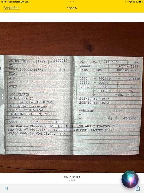 Gebraucht Abarth 595 Competizione 179 PS (131 kW) 2018 Schwarz Cabrio