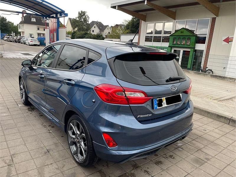 Gebraucht Ford Fiesta ST-Line 101 PS (74 kW) 2019 Blau Kleinwagen