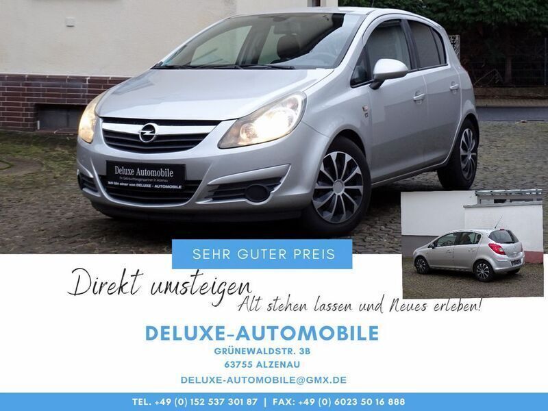 Silber Gebraucht 2010 Opel Corsa Limousine | 4.600 € (Etwas zu teuer) - Bild 1/3