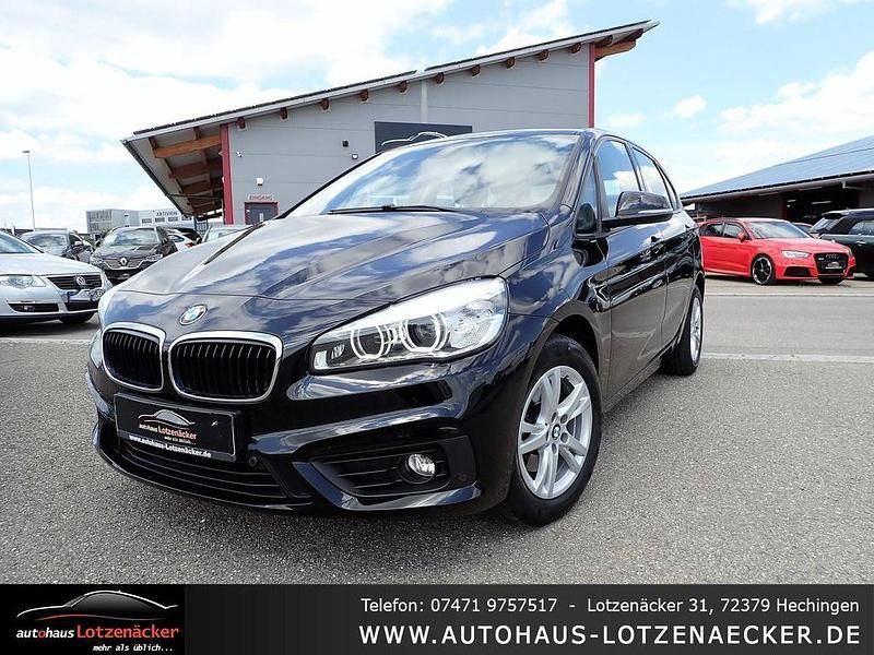 Schwarz Gebraucht 2016 BMW 218 Active Tourer Advantage Van / Kleinbus | 14.490 € (Etwas zu teuer) - Bild 1/4