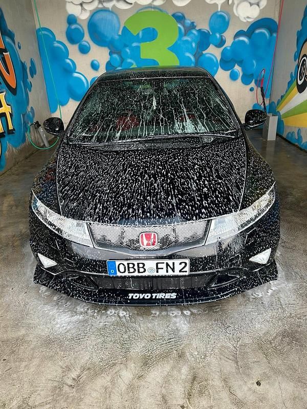 Schwarz Gebraucht 2009 Honda Civic Type R Coupé | 14.750 € - Bild 1/4