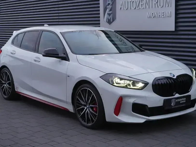 Gebraucht BMW 128 M Sport 265 PS (194 kW) 2021 Alpinweiss iii Limousine