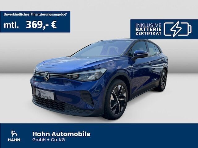 Blau Gebraucht 2022 VW ID.4 Pro Performance SUV | 30.530 € (Fairer Preis) - Bild 1/3