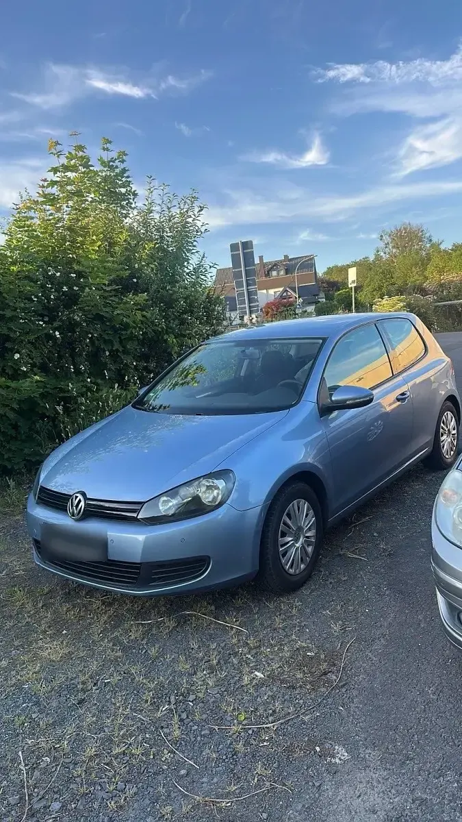 Gebraucht VW Golf VI 86 PS (63 kW) 2009 Blau Kleinwagen