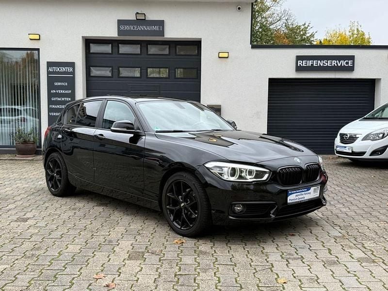 Schwarz Gebraucht 2016 BMW 116 Advantage Kleinwagen | 7.700 € (Guter Preis) - Bild 1/4