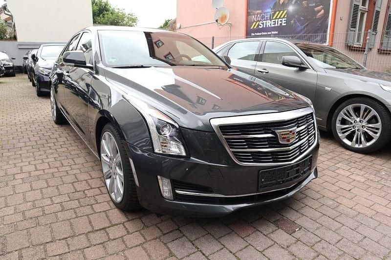 Grau Gebraucht 2016 Cadillac ATS Limousine | 14.990 € - Bild 1/4