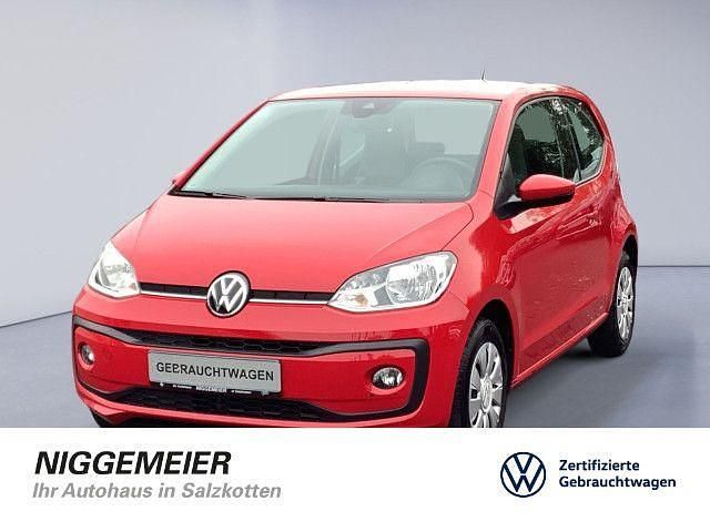 Tornado rot Gebraucht 2021 VW up! move up! Kleinwagen | 10.890 € (Fairer Preis) - Bild 1/4