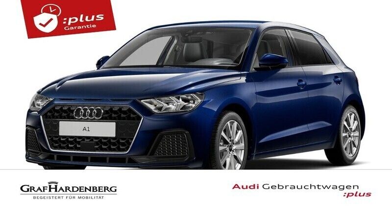 Navarrablau metallic Gebraucht 2024 Audi A1 Sportback Advanced Plus Kleinwagen | 22.930 € (Superpreis) - Bild 1/4