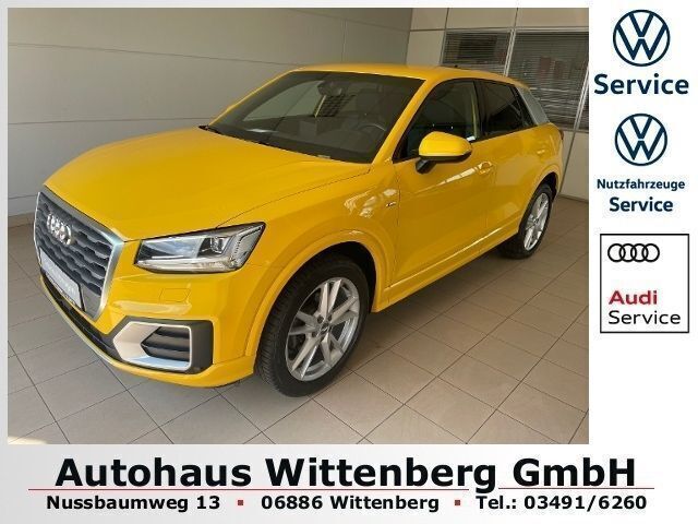 Gelb Gebraucht 2019 Audi Q2 S-Line SUV | 21.149 € (Guter Preis) - Bild 1/4