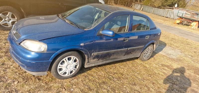 Gebraucht Opel Astra 125 PS (91 kW) 2001 Blau Limousine
