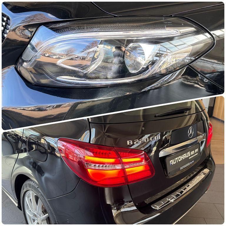 Gebraucht Mercedes B220 177 PS (130 kW) 2015 Schwarz Van / Kleinbus