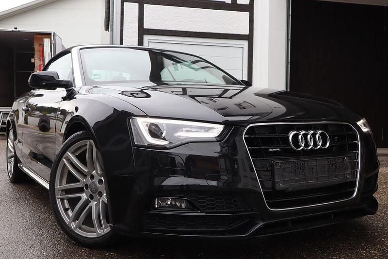 Schwarz Gebraucht 2016 Audi A5 Cabriolet S-Line Cabrio | 18.799 € (Guter Preis) - Bild 1/4