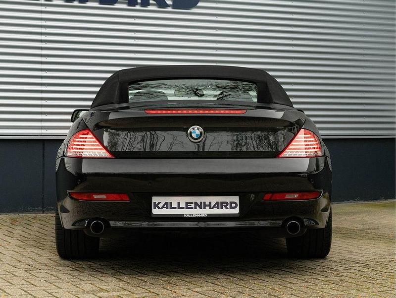 Gebraucht BMW 630 Cabriolet Performance 272 PS (200 kW) 2007 Black sapphire metallic Cabrio