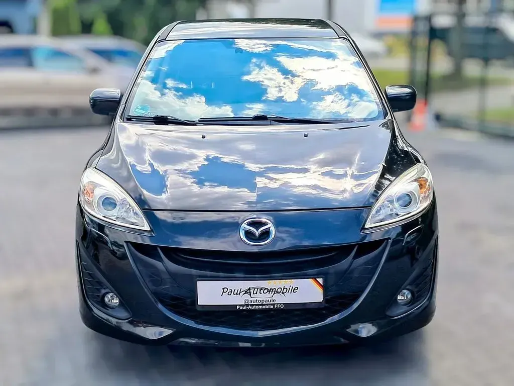 Gebraucht Mazda 5 Center-Line 116 PS (85 kW) 2012 Schwarz Van / Kleinbus