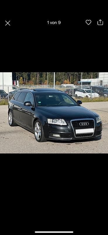 Gebraucht Audi A6 S-Line 239 PS (175 kW) 2009 Schwarz Limousine