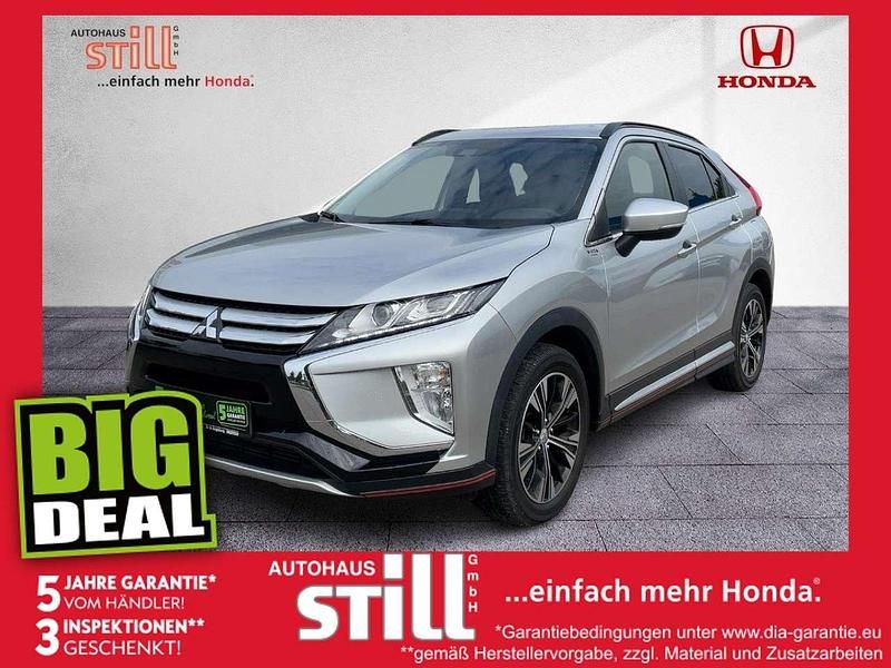 Sterlingsilber (m) (metallic) Gebraucht 2019 Mitsubishi Eclipse Cross Plus SUV | 13.980 € (Superpreis) - Bild 1/4