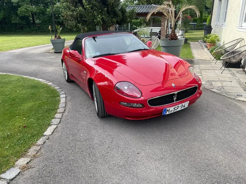 Gebraucht Maserati Spyder 390 PS (286 kW) 2002 Rot Cabrio