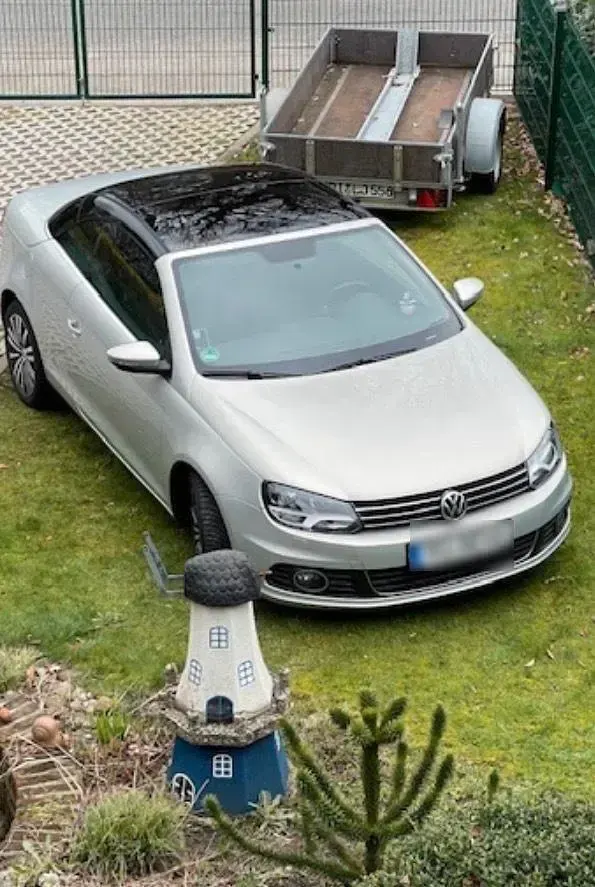 Używany VW Eos 140 KM (102 kW) 2011 Srebrny Kabriolet