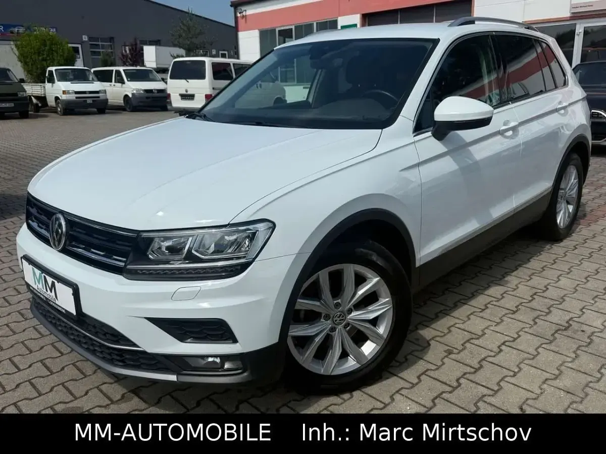 Gebraucht VW Tiguan Highline 150 PS (110 kW) 2018 Pure white SUV